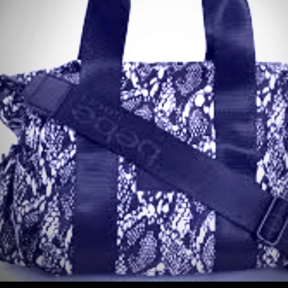 BEBE Sport Becca Large Duffel
Black/White Snake Pr - Picture 4 of 8